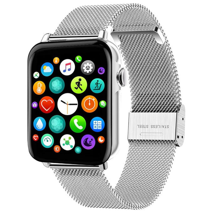 Smarty smartwatch SW035M11A, monitoraggio attivita' e notifiche, colore bianco