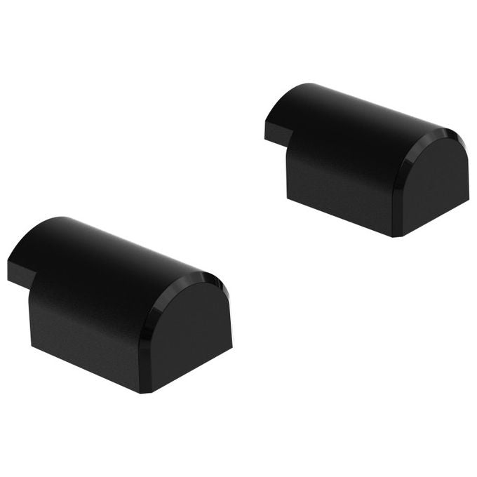 Meliconi supporto soundbar a parete, universale, portata 10 kg, muro e cartongesso, protezione antivibrazione EVA, tasselli Fischer inclusi, nero