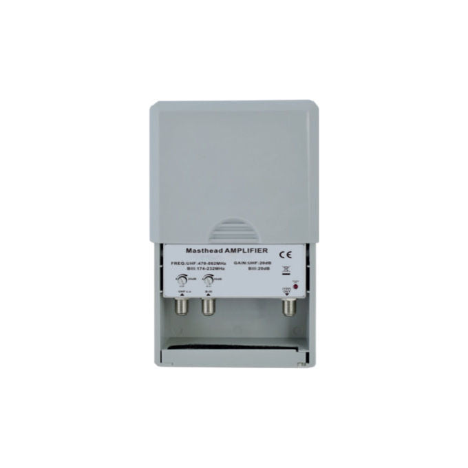 Corel amplificatore tv, modello CORAP224R, per segnale televisivo, colore grigio, nuovo