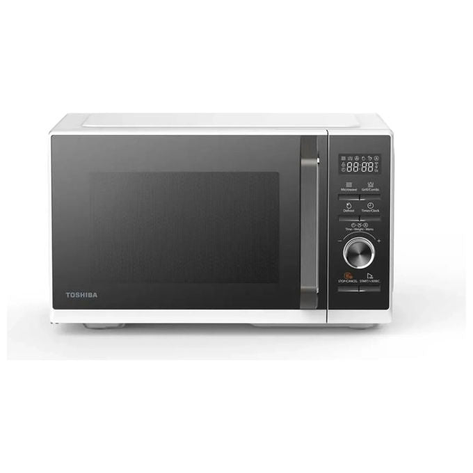 Toshiba microonde con grill, 20 litri, modello MW3-AG20PE, colore Bianco