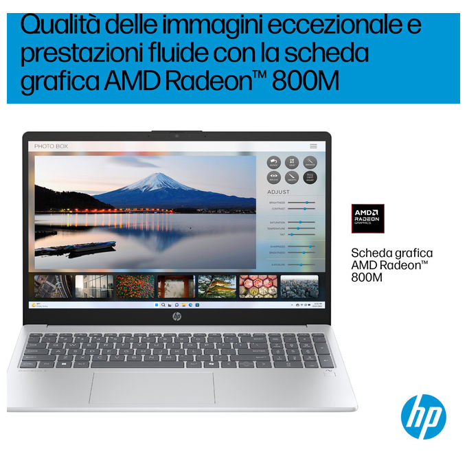 HP D46YCEA OmniBook 3 Laptop Next Gen AI 15-fn0015nl Computer portatile 15,6 pollici Full HD 24 GB RAM 1 TB SSD Windows 11 Home colore Argento