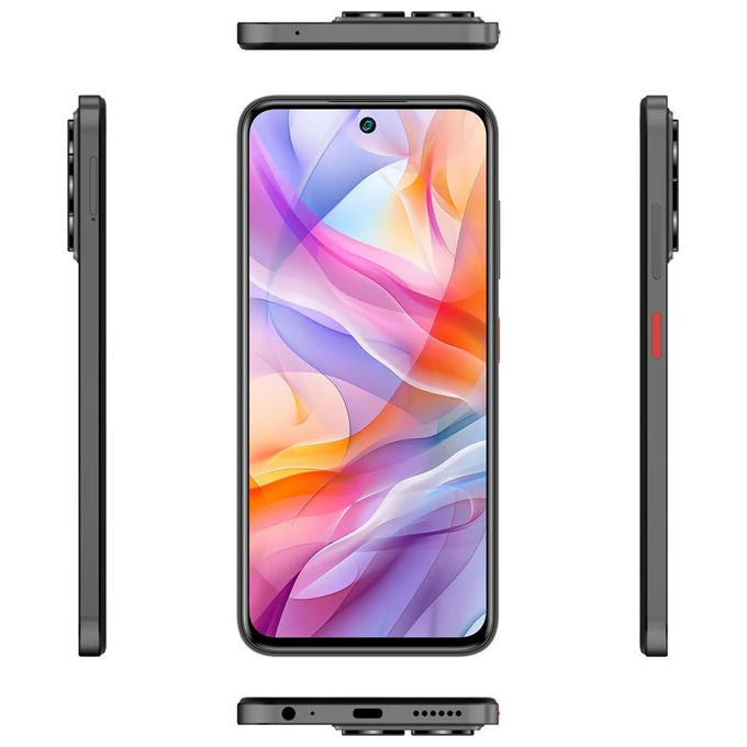 ZTE Blade V70 Vita smartphone, 6,7 pollici 120Hz, 4+256 GB, batteria 5000 mAh, fotocamera 50 MP, dual sim, grigio