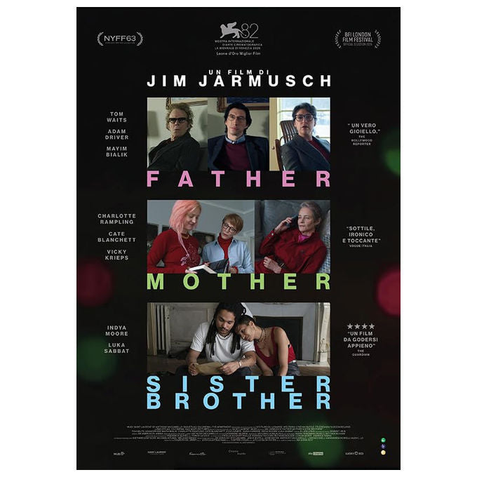 Father mother sister brother, Blu-ray, Jim Jarmusch, Cate Blanchett, Adam Driver, Leone d'oro Venezia 2025, film drammatico
