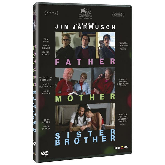 Father mother sister brother, dvd, Jim Jarmusch, Cate Blanchett, Adam Driver, Leone d'Oro Venezia 2025, drammatico