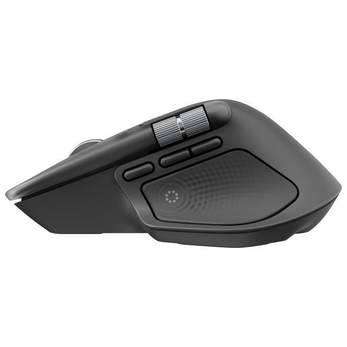 Logitech MX Master 4, mouse wireless ergonomico, 8000 DPI, Bluetooth 5.1, clic silenziosi, ricaricabile USB-C, grafite