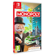 Ubisoft Monopoly 2024, videogioco Nintendo Switch, codice di attivazione, party game, citta' 3D, fino a 6 giocatori