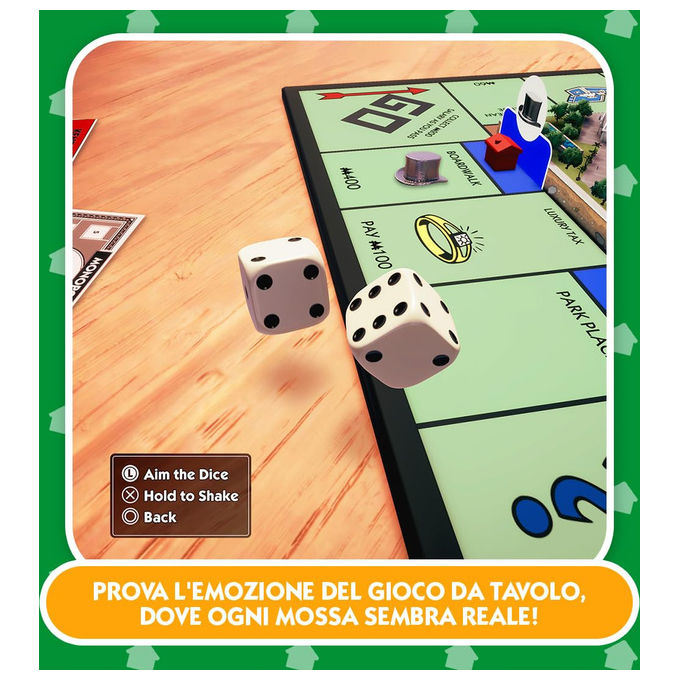 Ubisoft Monopoly 2024, videogioco Nintendo Switch, codice di attivazione, party game, citta' 3D, fino a 6 giocatori