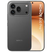 Honor 600 Pro smartphone 5G, 6.57'' AMOLED 120Hz, Snapdragon 8 Elite, 12 GB RAM, 512 GB, tripla fotocamera 200 MP, 6400 mAh, nero