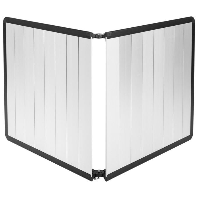 Brunner Dinemic 6, tavolo da campeggio pieghevole, alluminio, regolabile in altezza 56 85 cm, 6 posti, portata 50 kg