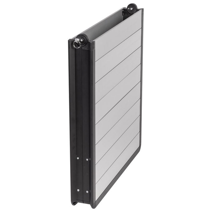 Brunner Dinemic 6, tavolo da campeggio pieghevole, alluminio, regolabile in altezza 56 85 cm, 6 posti, portata 50 kg