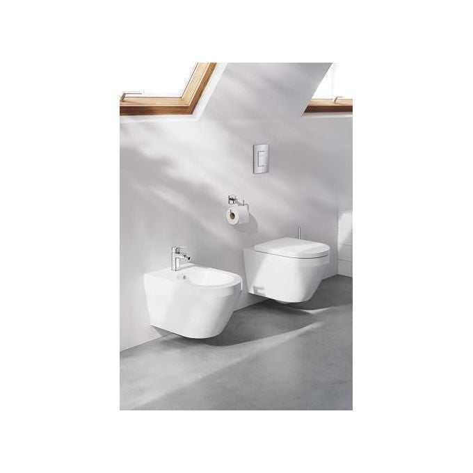 Grohe 1018770000 Dice Miscelatore monocomando bidet monoforo cartuccia ceramica SilkMove 28 mm water saving 5 l-min piletta saltarello colore Cromo