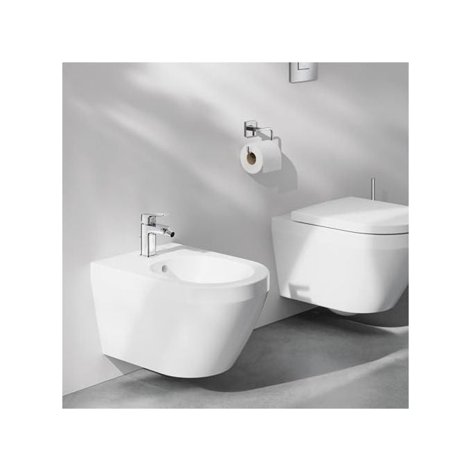 Grohe 1018770000 Dice Miscelatore monocomando bidet monoforo cartuccia ceramica SilkMove 28 mm water saving 5 l-min piletta saltarello colore Cromo