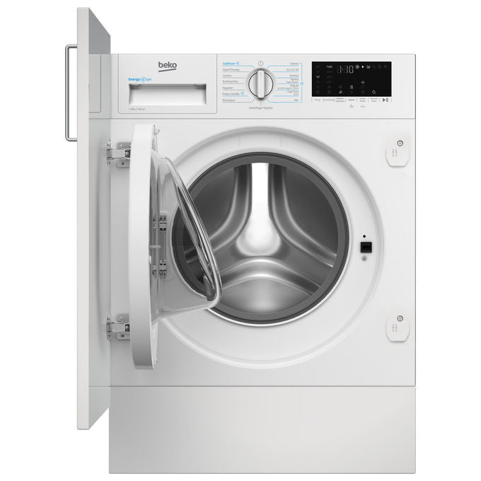 Beko WIT8A4BW b300 Lavatrice da incasso 8 Kg 1400 rpm Classe A Motore Inverter 15 programmi (82x60x55 cm) colore Bianco
