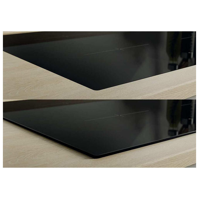 Candy piano cottura a induzione CI7428CTT, 70 cm, 4 zone, booster, comandi touch, vetro float, nero
