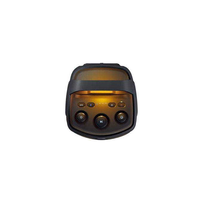 Samsung cassa bluetooth MX-ST40F, 160W, party speaker portatile, autonomia 12 ore, IPX4, Party Lights+, nera