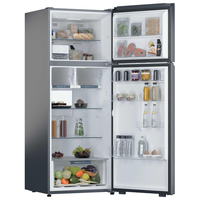 Haier HPR5718ENMX Frigorifero Doppia Porta Libera Installazione No Frost 464 L Classe E Acciaio inox (185x70x69.5 cm)