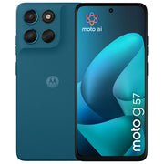 Motorola moto g57 5G, smartphone, 6.72 pollici 120Hz, Snapdragon 6s Gen 4, 8 GB RAM, 256 GB, fotocamera 50 MP Sony, batteria 5200 mAh, verde