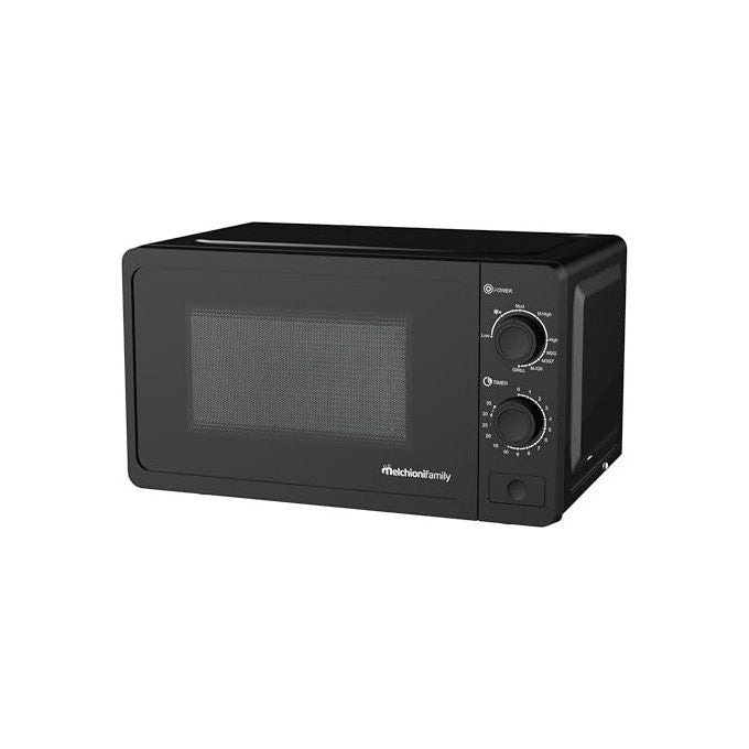 Melchioni 118380040 ONDA Forno a microonde con Grill 20 L 800W 9 livelli di potenza Timer 35 min colore Nero