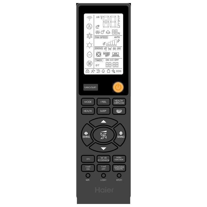Haier condizionatore unita' interna Sphera 18000 BTU, 5300 W, classe A+++, Wi-Fi, inverter, UVC Pro, nero, AS50SDBHRA-MB