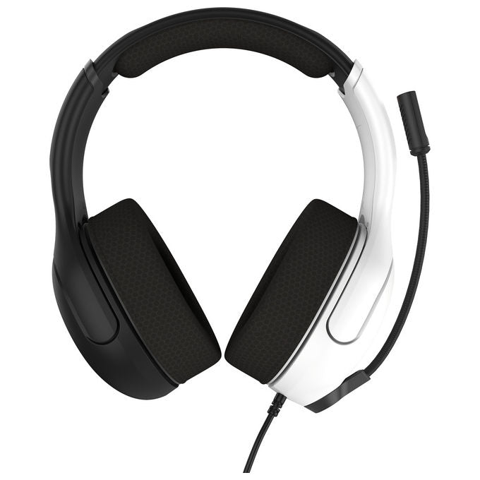 Turtle Beach Airlite Fit, cuffie gaming cablate, Nintendo Switch 2 licenza ufficiale, microfono con mute, nero e bianco