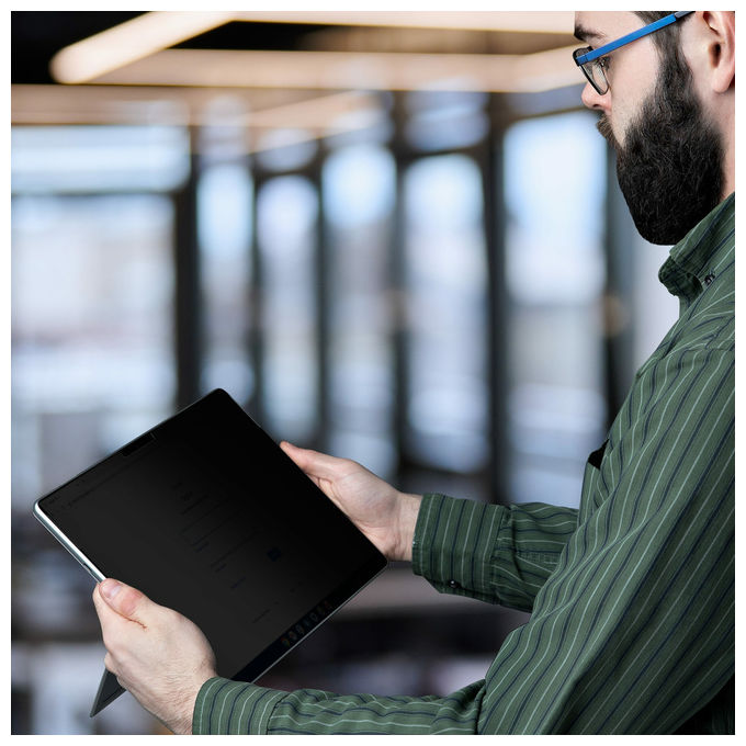 StarTech.com filtro privacy per Surface Pro 8-9-X 13 pollici, 4 posizioni, touch, anti-riflesso, riduzione luce blu 51%