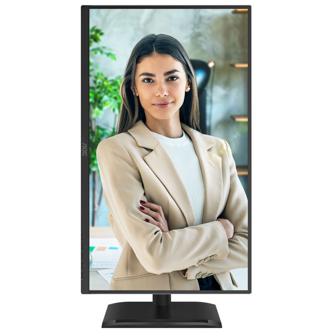 AOC 24P4CV monitor 23,8 pollici IPS Full HD 120Hz, USB-C 96W, hub USB 3.2, KVM, ethernet, regolazione altezza