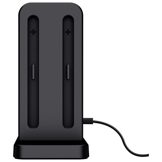 Trust GXT1256 dock di ricarica 4 in 1 per Joy-Con 2, Nintendo Switch 2, indicatori LED, cavo USB incluso, nero