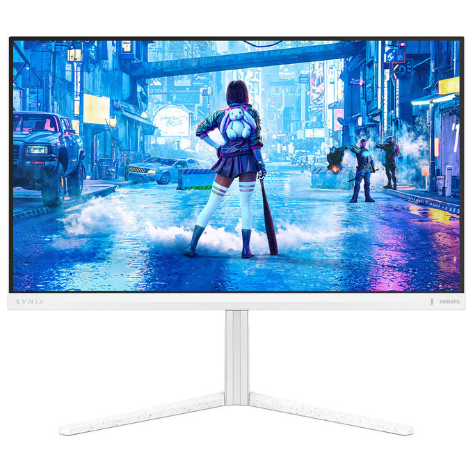Philips monitor gaming 27M2N5201P, 27 pollici, Fast IPS, Full HD 1920x1080, 260Hz, 1ms, Adaptive Sync, G-Sync, HDR10, bianco