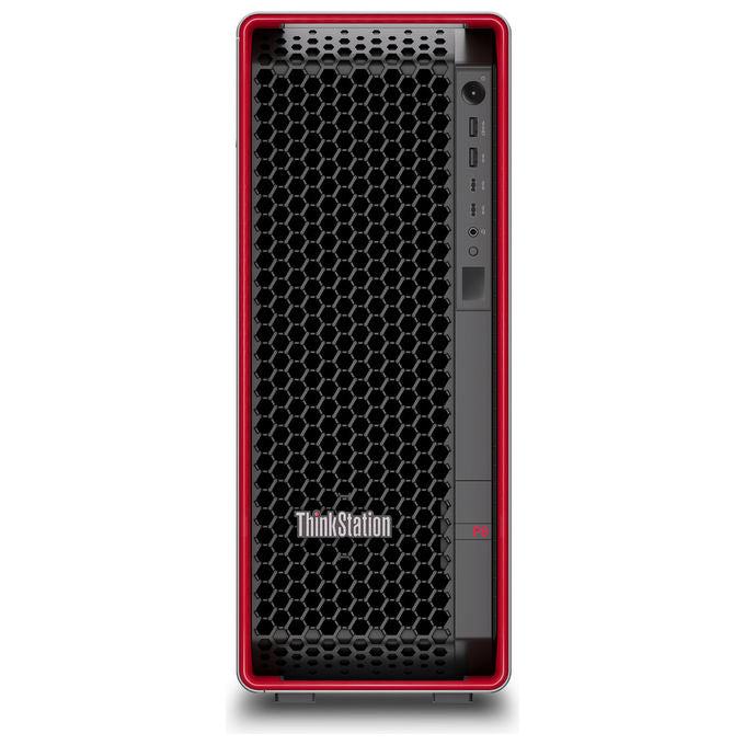 Lenovo ThinkStation P8, workstation tower, AMD Ryzen Threadripper PRO 7955WX, 64 GB DDR5, SSD 1 TB NVMe, Windows 11 Pro, nero
