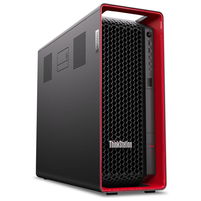 Lenovo ThinkStation P8, workstation tower, AMD Ryzen Threadripper PRO 7955WX, 64 GB DDR5, SSD 1 TB NVMe, Windows 11 Pro, nero