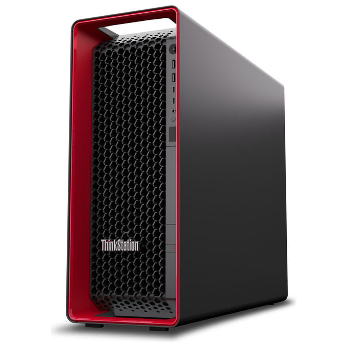 Lenovo ThinkStation P8, workstation tower, AMD Ryzen Threadripper PRO 7955WX, 64 GB DDR5, SSD 1 TB NVMe, Windows 11 Pro, nero