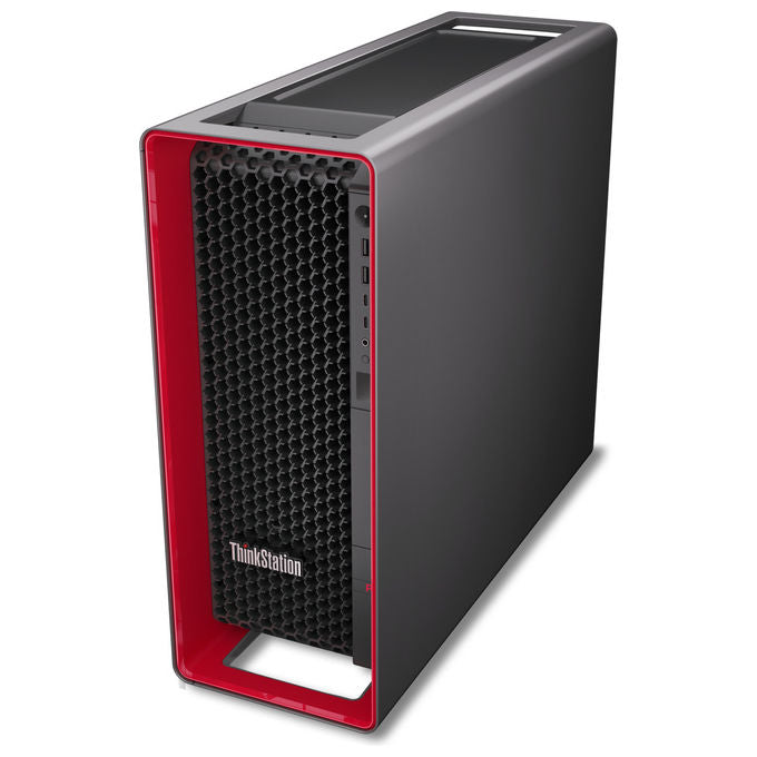 Lenovo ThinkStation P8, workstation tower, AMD Ryzen Threadripper PRO 7955WX, 64 GB DDR5, SSD 1 TB NVMe, Windows 11 Pro, nero