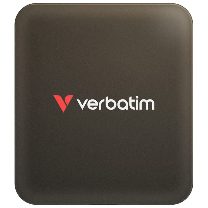 Verbatim SnapBack SSD esterno 512 GB, USB tipo-C, USB 3.2 Gen 2x2, 1900 MB-s lettura, 1800 MB-s scrittura, 20 Gbit-s, Nero