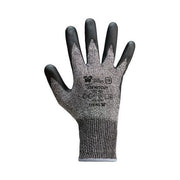 Neri Safety 353135-8 336 Nitcut Guanti Antitaglio Calibro 13 Poliestere Fibra Acciaio Palmo Nitrile Touch Screen Taglia 8 Confezione 12 Paia colore Grigio