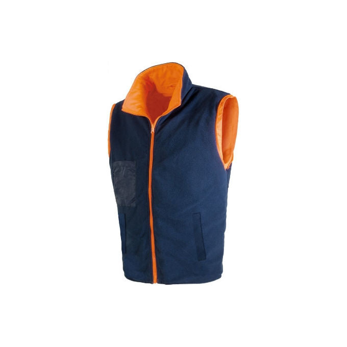 Neri Safety 423036 Gallup Giaccone 4 in 1 Alta Visibilita' con Maniche e Interno Staccabili Poliestere Unisex colore Arancio Blu