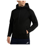 Neri Safety giubbino softshell Basilea, unisex, blu, impermeabile, traspirante, antivento, pile interno, cappuccio regolabile