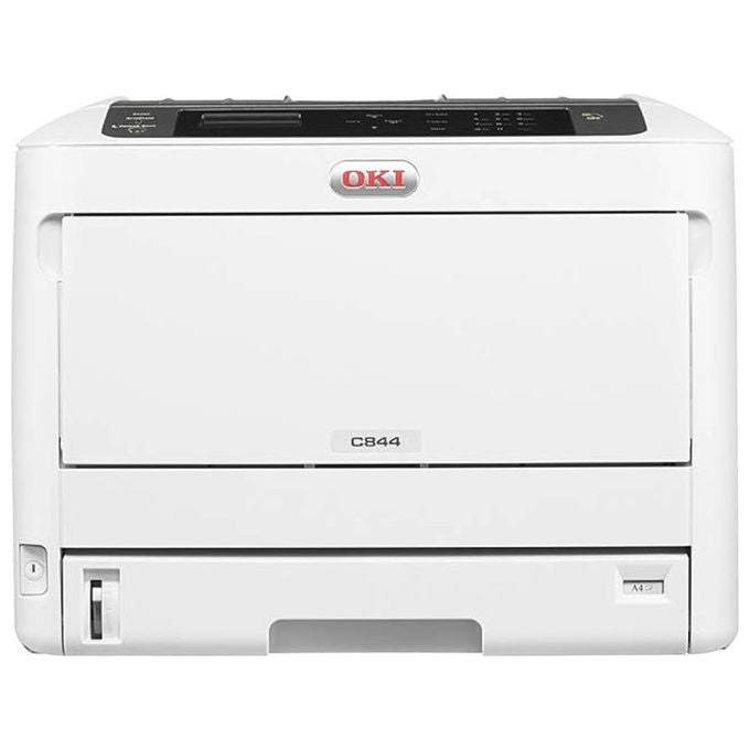 Oki C844dn stampante LED a colori A3, fronte-retro automatico, 36 ppm, 1200x1200 dpi, USB, LAN