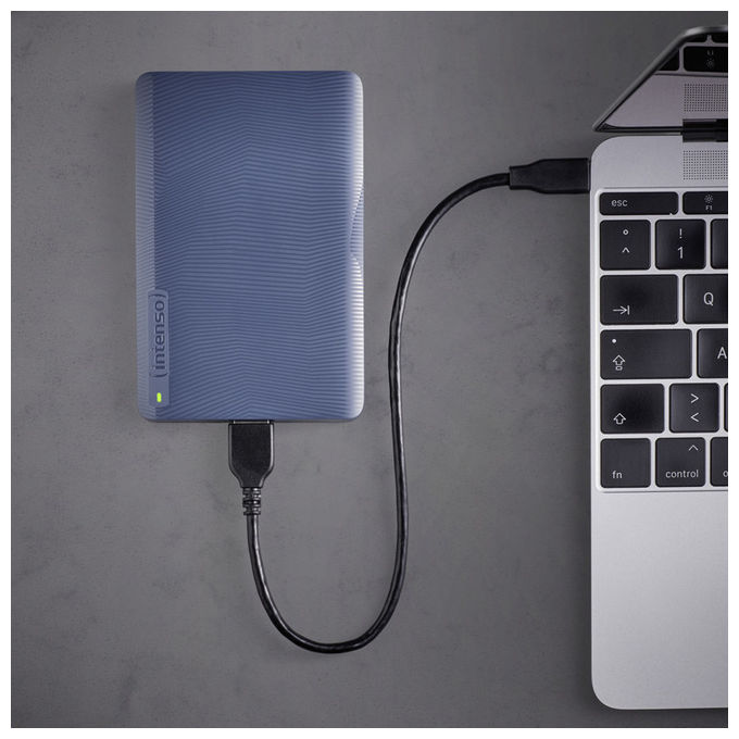 Intenso Memory Safe hard disk esterno 2 TB USB 3.2 Gen 1 2.5'' 85 MB-s portatile blu