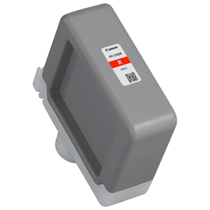 Canon cartuccia d'inchiostro PFI-3100R, originale, rosso, 160 ml, inkjet, compatibile PRO-6600, PRO-4600, PRO-2600