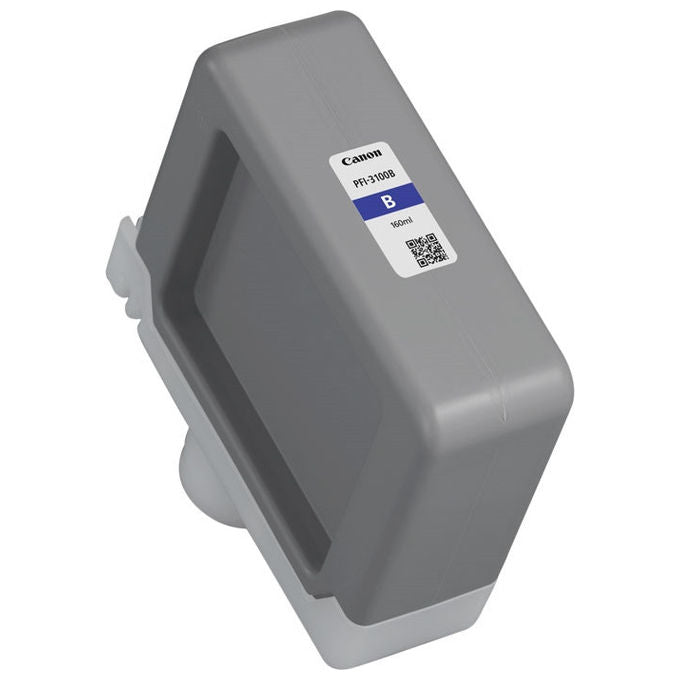 Canon cartuccia inchiostro originale PFI-3100B, blu, 160 ml, compatibile PRO-6600, PRO-4600, PRO-2600