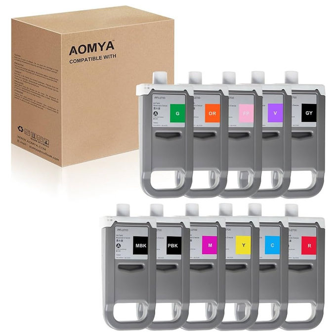 Canon cartuccia d'inchiostro originale PFI-3300GY, grigio, 330 ml, compatibile PRO-2600, PRO-4600, PRO-6600, GP-2600S, GP-4600S, GP-6600S