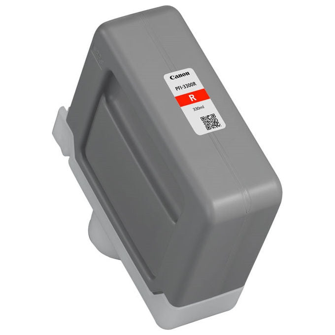 Canon cartuccia d'inchiostro originale PFI-3300R, rosso, 330 ml, compatibile PRO-6600, PRO-4600, PRO-2600