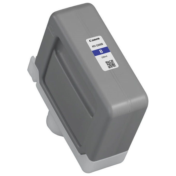 Canon cartuccia d'inchiostro PFI-3300B, originale, blu, 330 ml, compatibile PRO-6600, PRO-4600, PRO-2600