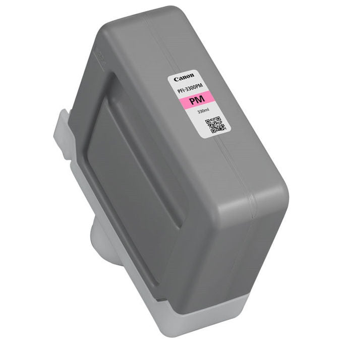 Canon cartuccia d'inchiostro PFI-3300PM, photo magenta, 330 ml, originale, compatibile PRO-6600, PRO-4600, PRO-2600