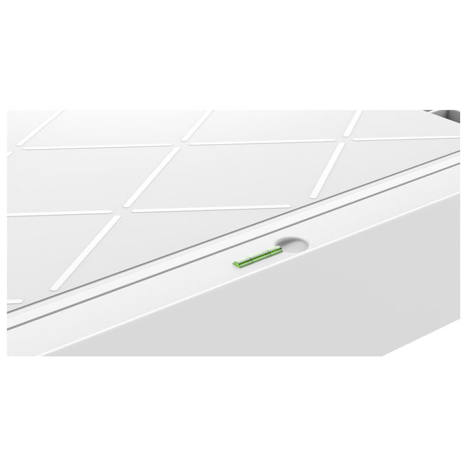 Meliconi Torre Quick kit di sovrapposizione universale, lavatrice e asciugatrice, ripiano estraibile, cinghia sicurezza, made in Italy, bianco