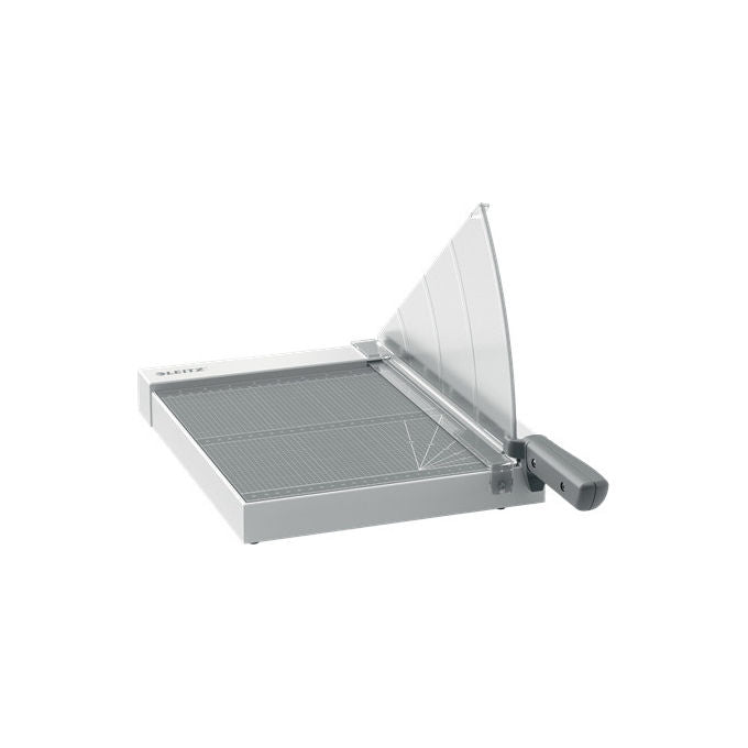 Leitz ghigliottina Precision Home A4, taglierina a leva, 8 fogli, acciaio inossidabile, uso domestico, antracite