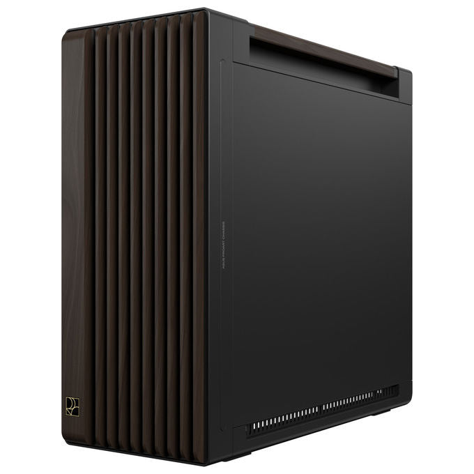 ASUS case ProArt PA602, Midi Tower, legno di noce, vetro temperato, ATX EATX, ventole 200 mm, nero