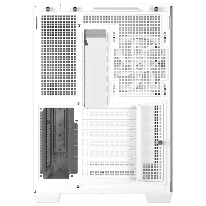 ASUS case mid-tower A32 Plus TG ARGB, vetro temperato, illuminazione ARGB, 4x ventole 120 mm, ATX, bianco