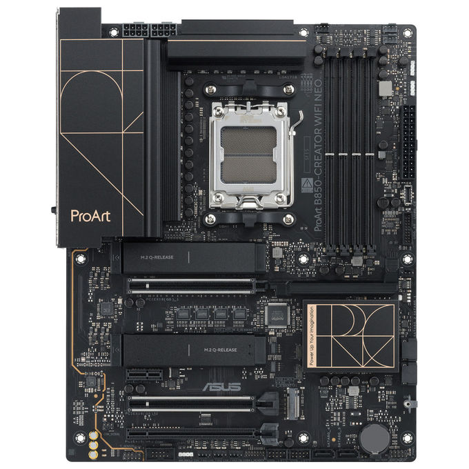 ASUS scheda madre PROART B850-CREATOR WIFI NEO, Socket AM5, AMD B850, DDR5 256 GB, Wi-Fi 7, ATX