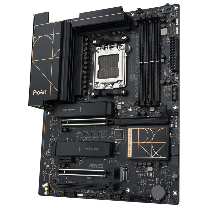 ASUS scheda madre PROART B850-CREATOR WIFI NEO, Socket AM5, AMD B850, DDR5 256 GB, Wi-Fi 7, ATX